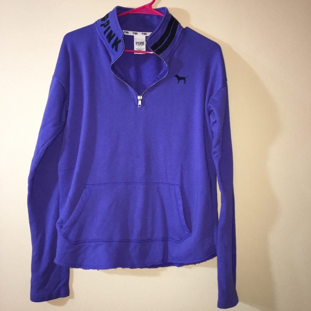 VS PINK Quarter Zip Jacket